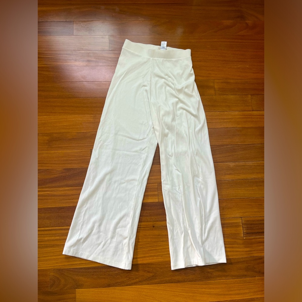 L Space Cream Wide-Leg Pants